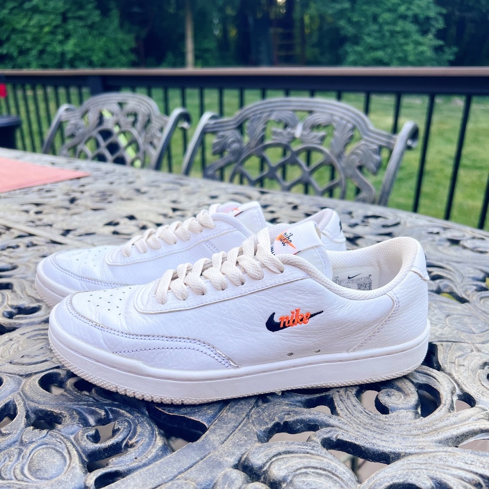 Women’s White Nike Sneakers | Nike Court Vintage Premium Leather